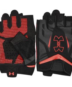 دستکش بدنسازی مدل HeatGear-474 قرمز آندر آرمور Under Armor